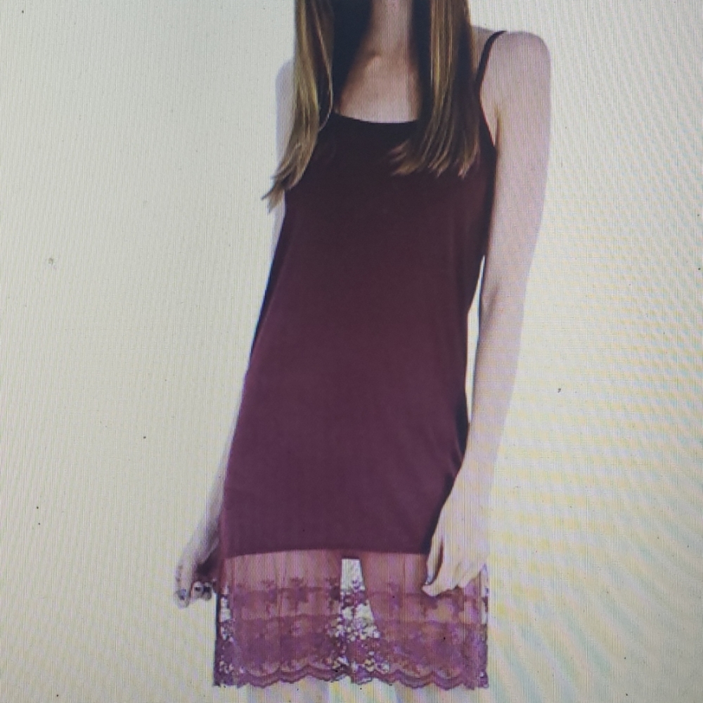 Melody 02 Collection Lace Slip Extender New Wine